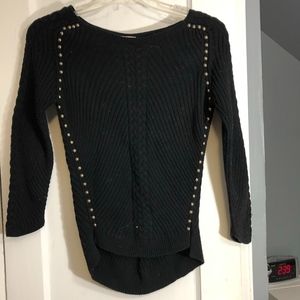 Black sweater
